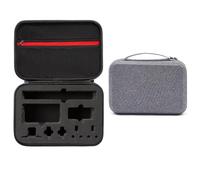 PALUMMA Funda de transporte portátil extendida para DJI Osmo Action 5 Pro, bolsa de almacenamiento de EVA para DJI Osmo Action 5 Pro, accesorios de cámara deportiva (gris)
