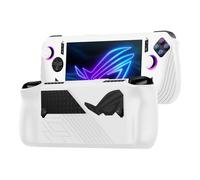 Palumma Funda protectora de silicona para juegos ASUS Rog Ally X 2024, accesorios para ASUS Rog Ally X 2024 Gaming Handheld (blanco)