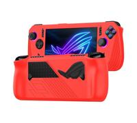 Palumma Funda protectora de silicona para juegos ASUS Rog Ally X 2024, accesorios para ASUS Rog Ally X 2024 Gaming Handheld (rojo)