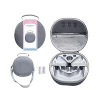 PALUMMA Funda rígida de transporte para Oculus Quest 3, accesorios de auriculares VR, funda de viaje portátil compatible con controladores táctiles y otros accesorios, adecuada para viajes,