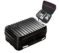 Palumma Funda Rígida Impermeable para dji Mini 3 Pro Funda de Transporte Compatible para dji Mini 3 Pro Bolsa de Cuerpo de Dron Funda para Batería/Cargador/Control Remoto Accesorios (Negro)