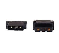 Palumma Hailong - Conector de descarga de energía de batería Ebike dorada, conector de descarga de energía de batería Ebike, 5 pines macho y hembra (1 par)
