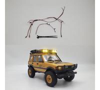 Palumma Juego de luces LED RC para coche FMS fcx24m 1:24, accesorios de actualización, incluye señal de giro delantera, luces de freno traseras y dirección trasera