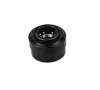 Palumma Kit de adaptador de buje de liberación rápida para volante de coche de carreras MOZA R21 R16 R9 R5 de aleación de aluminio (conexión rápida) para SIMAGIC (negro)