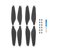 Palumma Para DJI Mini 3 hélices, 2 pares de hélices de liberación rápida para DJI Mini 3 Drone Blade Hélice Blade Piezas de repuesto (borde dorado)