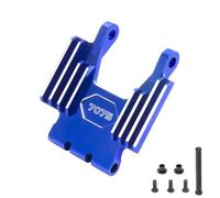 PALUMMA Soporte de asiento de grifo delantero para LOSI 1/4 Promoto-MX RC aleación de aluminio 7075 accesorios de actualización soporte de estructura de choque, piezas de repuesto, azul