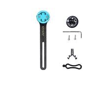 Palumma Soporte de computadora de ciclismo, soporte de extensión de fibra de carbono para manubrio de bicicleta, soporte de extensión para serie Wahoo (para Wahooy negro mate)