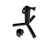 Palumma Trípode de extensión para cámara de acción DJI Osmo de bolsillo/bolsillo, 2 accesorios de montaje con mango de cargador con soporte de trípode (negro)