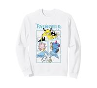 Palworld Comic Panel Character Portraits Video Game Sudadera