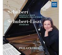 Pam Goldberg (piano) - Schubert: Piano Sonata in A major, D.959; Impromptu in B-flat major, Op.142, No.3 (D.935); Schubert-Liszt: Ständchen (from Schwanengesang, D. 957)