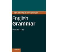 Pam Peters The Cambridge Dictionary of English Grammar (Tapa dura)