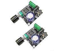 Pam8610 - Placa de amplificación digital de doble canal, módulo de audio de 15 W, CC de 6 V a 15 V, fuente de alimentación para sistema de coche doméstico, tamaño compacto, kit de placa de circuito