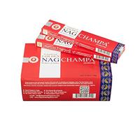 Pamai Pai® Golden Nag Champa - Varillas de incienso (180 g), color rojo