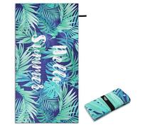 Pameil Toalla Playa Grande, 100x200cm Toalla Microfibra Prevención de Arena, Toallas de Playa Ligera y de Secado Rápido, Aplicable a Playa,Gimnasio,Viajes,Sauna