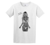Pamela Anderson Celebrity Star One In The City - Camiseta blanca unisex para hombre, Blanco, XXL