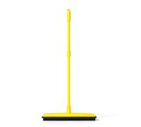 Pamex - Cepillo Goma Mango Extensible Gomon Caucho Electroestático Polvo Pelo Alta Fricción (Amarillo)