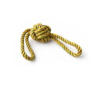 PAMEX - Juguete Perro Mordedor Resistente Natural Algodón y Yute Compostable Diversión y Sostenibilidad (95g)