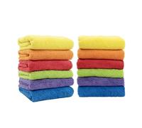 PAMEX Pack 12 Unidades de paño Microfibra Especial Volumen 30x40-12 Unidades