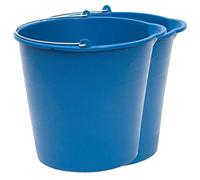 PAMEX - PACK 2 Cubos engomados con pico vertedor de 13 litros