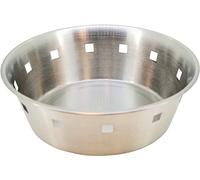 PAMEX - Panera Acero inox 20cm Diámetro Cesto para Pan Redonda