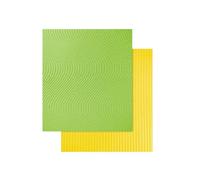 Pamex - Paño Celulosa Compostable 18X20-72 Sets de 2 Unidades (144 Estropajos) (Verde)