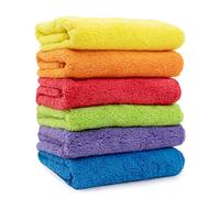 PAMEX - Paño de Microfibra Volumen 50x70cm Colores Surtidos 12 Unidades
