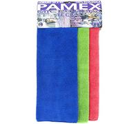 PAMEX - Paño Microfibra 30x40cm Teck-3-2 Sets de 3 Paños de Colores