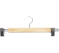 PAMEX-Percha de Madera para Pantalón Set de 3 Unidades