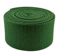 PAMEX Rollo Estropajo. Fibra Abrasiva. Rollo de Estropajo Profesional. Estropajos Limpieza Hogar Cocina Reutilizables. Hosteleria y Uso Domestico. 6 Metros Largo 15 cm Ancho. Verde