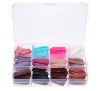 PAMINGONO 1 caja Kit de Uñas Postizas Mate con Diseño de Ballet Completo para Decoración de Uñas para Salón y Uso Doméstico Fiestas y Bodas