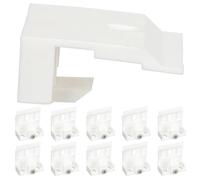 PAMINGONO 10 Piezas Soporte para Cortinas Resistente de Soporte para Estores sin Taladro Accesorio para Mantener Cortinas Organizadas Habitaciones y Ventanas