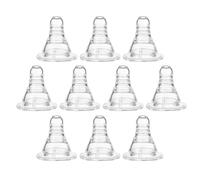 PAMINGONO 10 piezas Tapones de Silicona para Botellas con Diseño Chupete Accesorios Divertidos para Beber Adultos Fiestas Compatibles con Cerveza Jugo y Agua Aptos y Seguros para Eventos