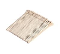 PAMINGONO 100 piezas Espátulas de Madera para Depilación Corporal Desechables Aplicadores para Cera Caliente y Fría sin Irritación Uso Profesional y Doméstico Color Original Madera Natural