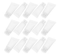PAMINGONO 100 Piezas Tubos Rellenables para Crema y Loción 5 Ml Tapa de Rosca, Envases Cosméticos Vacíos de Plástico Blando Mate, 100 Piezas para Viaje y Cuidado Personal