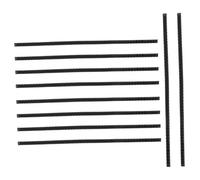 PAMINGONO 10piezas Aros De Plástico Dientes Tiras Dentadas Broches Para Diademas Suaves Cabello Autoadhesivos