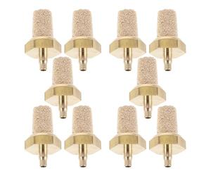 PAMINGONO 10piezas Filtro de Máquina de Humo Boquilla Nebulizadora de Silenciador de Aire de Accesorio de Filtro de Tubo para Máquina de Humo de Escenario Reductor de Ruido Uso