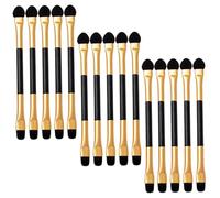 PAMINGONO 15 piezas Aplicadores de Sombra de Ojos Doble Punta Ligeros y Portátiles Pinceles de Maquillaje Seguros y Resistentes para Mujeres y Principiantes Regalo para Amantes del