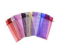 PAMINGONO 15piezas Organza Bag para Botellas De Vino Funda Reutilizable Cierre para Fiestas y Mixtos