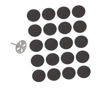 PAMINGONO 1juego Disco De Lijado Para Manicura y Pedicura De Accesorios De Pulido Discos De Arena Para Taladro Para Eliminar Muerta y Callos De Usar