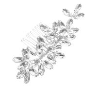 PAMINGONO 1piezas Peina De Novia Decoración De Peine De Cabello Para Bodas Peina Nupcial Elegante y Para Mujeres Accesorio De Fiesta y Celebraciones