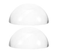 PAMINGONO 2 Piezas Dome Shaped Glass Paperweight For Calligraphy and Sewing Pattern Weight Stable Fabric Pressing Tool For Painting and Quilting Heavy Block