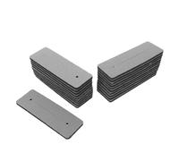 PAMINGONO 20 Almohadillas Térmicas Para Permanente, Reutilizables, Para Salón De Peluquería, Para Uso En El Hogar, Color Gris.