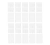 PAMINGONO 20 Hojas Parche Adhesivo para Orejas Soporte Invisible, Corrección de Orejas en Color Blanco, Material Tpu y Pegamento Térmico, Adecuado para Fotografía