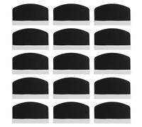 PAMINGONO 20 Piezas Herramienta Aplicadora de Película para Teléfonos Móviles sin Burbujas, Raspador Curvo para Protector de Pantalla, Kit de Mantenimiento y Reparación, Color Negro