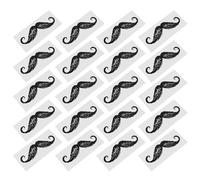 PAMINGONO 20 piezas Pegatinas Depilatorias para Nariz y Bigote Adhesivas para Cuidado Personal Diseño Cómodo y Seguro para Hombres y Mujeres Kit para Moldear Barba y Eliminar Vello Facial