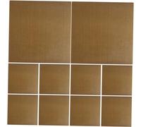 PAMINGONO 20piezas Calcomanías Aislantes Permanentes Para Plancha De Pelo Calcomanías Adhesivas Para Rizador De Cabello Protección Térmica Para Uso Salón De Belleza