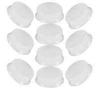 PAMINGONO 25 piezas de silicona flautas tapones flexibles sin arañazos piezas de reparación transparentes cubiertas de solapa fácil instalación para flautas transversales abiertas adecuadas para