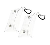 PAMINGONO 2piezas Bolsa Transparente Multifuncional De Almacenamiento para Cambios y Organizador De Accesorios Al Aire