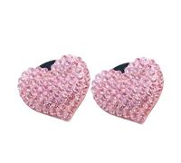 PAMINGONO 2piezas Joyas de Amor para Coche de Clip Decorativo para Salida de Difusor Personalización para Ventilación de Coche Accesorio Interior para Automóvil