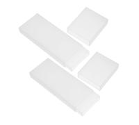 PAMINGONO 2piezas Organizador Compacto Para Raspadores De Lengua Caja De Almacenamiento De Plástico Para Uso Exteriores y Viajes